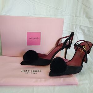 Kate Spade Amour Pom Pump Heels Shoes 9 NWT